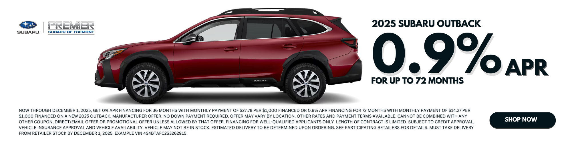 Premier Subaru of Fremont